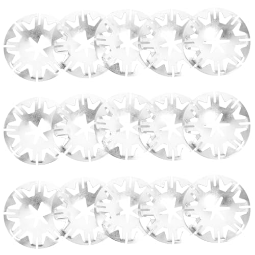 ELAYARD 100Stücke Auspuffhitze Schildclips Set für Automobilhaube Kfz Pushtyp Retainer zur Befestigung von Karosserieteilen Stabil und Langlebig für Mechanische Anwendungen von ELAYARD