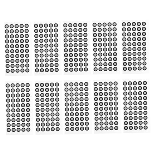 ELAYARD 12 Blatt Bögen Reflektierende Markierungspunkte für Scanner Hochpräzise Positionierungspunkte Reflektierende Film markierung Außendurchmesser Kompatibel für Mobiles Scanning ELAYARD 12 Blatt Bögen Reflektierende Markierungspunkte für Scanner Hochpräzise Positionierungspunkte Reflektierende Film markierung Außendurchmesser Kompatibel für Mobiles Scanning von ELAYARD