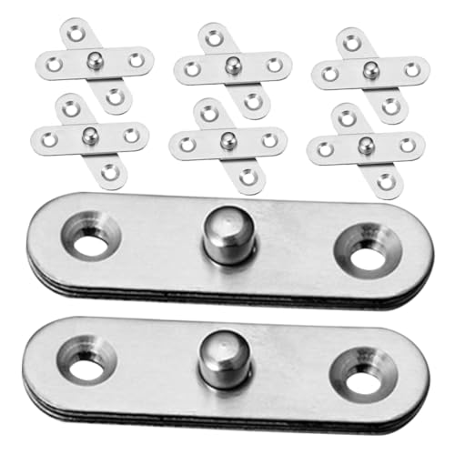 ELAYARD 12 Stück Teiliges Drehbare Versteckte Türscharniere aus Edelstahl Schwere Ausführung Stabile Vielseitige Schranktür-beschläge für Sichere und Dauerhafte Montage ELAYARD 12 Stück Teiliges Drehbare Versteckte Türscharniere aus Edelstahl Schwere Ausführung Stabile Vielseitige Schranktür-beschläge für Sichere und Dauerhafte Montage von ELAYARD