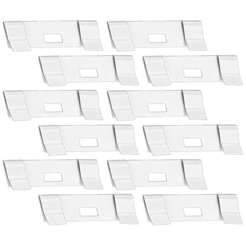 ELAYARD 12 Stück Teiliges Metall Reparaturlaschen für Vertikaljalousien Langlebige Weiße Ersatzteile Einfache Montage Kompatibel mit Vinyl Stofflamellen Praktische Fensterzubehör für ELAYARD 12 Stück Teiliges Metall Reparaturlaschen für Vertikaljalousien Langlebige Weiße Ersatzteile Einfache Montage Kompatibel mit Vinyl Stofflamellen Praktische Fensterzubehör für von ELAYARD