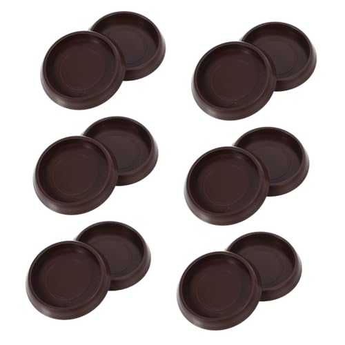 ELAYARD 12 Stück Teiliges Runde Möbelgleiter aus Gummi rutschfeste Bodenschoner für Stuhl Tischrollen Schützen Parkett und Teppich vor Kratzern Geeignet für Sofa Bett Klavier und ELAYARD 12 Stück Teiliges Runde Möbelgleiter aus Gummi rutschfeste Bodenschoner für Stuhl Tischrollen Schützen Parkett und Teppich vor Kratzern Geeignet für Sofa Bett Klavier und von ELAYARD