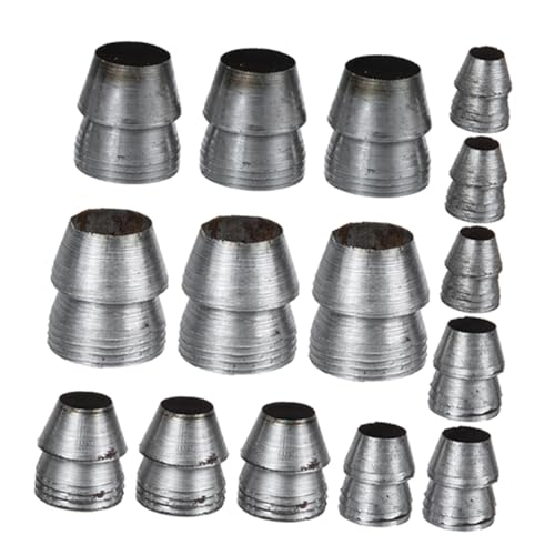 ELAYARD 15 Stück Teiliges Runde Hammergriffkeile aus Robustem Metall Sicherheitskeile für Vorschlaghammer und Axtgriff Stabile Montage und Verstärkung Vielseitig für Werkzeughalterungen ELAYARD 15 Stück Teiliges Runde Hammergriffkeile aus Robustem Metall Sicherheitskeile für Vorschlaghammer und Axtgriff Stabile Montage und Verstärkung Vielseitig für Werkzeughalterungen von ELAYARD