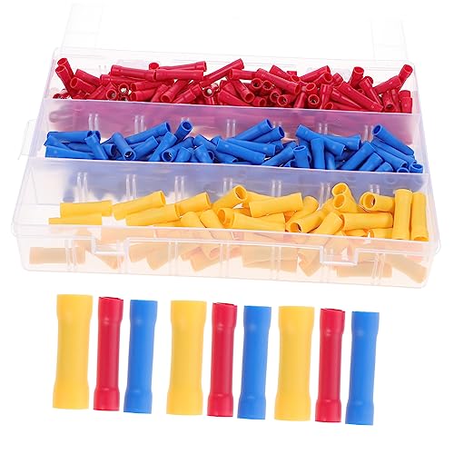 ELAYARD 1Satz Isolierte Butt Splice Crimp Stecker für Hochwertige Elektrische Verbindung für und Haushaltsanwendungen Installieren und Langlebig ELAYARD 1Satz Isolierte Butt Splice Crimp Stecker für Hochwertige Elektrische Verbindung für und Haushaltsanwendungen Installieren und Langlebig von ELAYARD