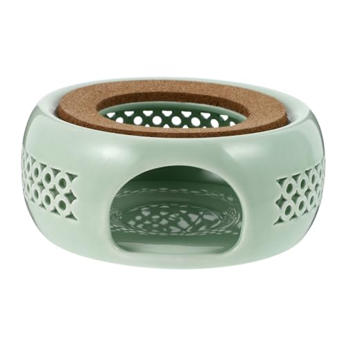 ELAYARD Keramik Teewärmer 1 Stück Teewärmer Werkzeug Multifunktional Retro Design für Teekannen und Speisenwärmer von ELAYARD
