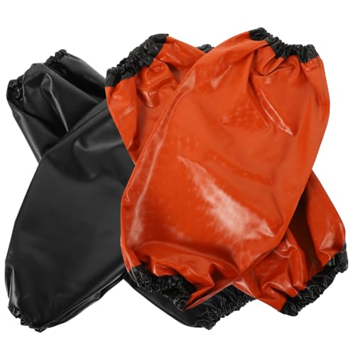 ELAYARD 2 Paare Wasserdichte PVC Armschützer Ölbeständige Arbeitsärmel Eng Anliegend für Küche Labor Werkstatt Schutz vor Wasser und Schmutz Langlebig Leicht zu Reinigen ELAYARD 2 Paare Wasserdichte PVC Armschützer Ölbeständige Arbeitsärmel Eng Anliegend für Küche Labor Werkstatt Schutz vor Wasser und Schmutz Langlebig Leicht zu Reinigen von ELAYARD