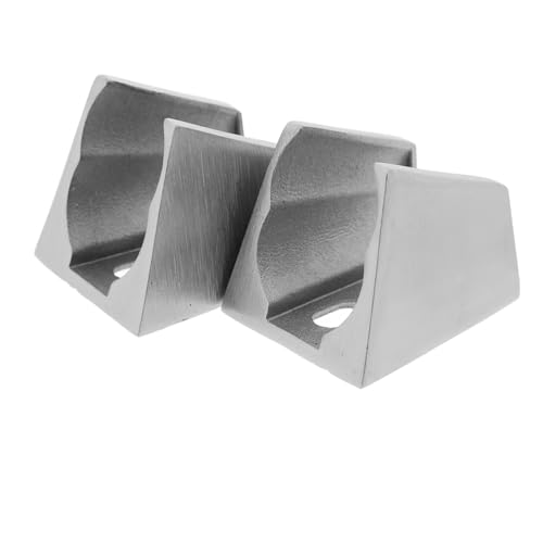 ELAYARD 2 STÜCK Edelstahl Handbrause Halterung Verstellbar Duschkopfhalterung Stabil Für Handdusche Badezimmer Zubehör Robust Rostfrei Drehbar Dusche Halter Basis von ELAYARD