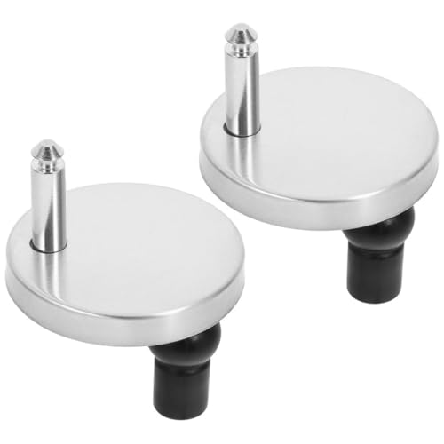 ELAYARD 2 Sätze Toilet Seat Hinge Fixings Befestigungsschrauben Ersatzscharnier für Haushalts toilettensitz Stabile Montage Installieren Elegant Robust von ELAYARD