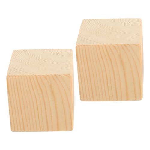 ELAYARD 2 Stck Teiliges Möbel erhöhungsset aus Holz Hohe Rutschfeste Betthöher und Sofariser mit Starker Tragfähigkeit Einfache Montage ohne Werkzeug Stabile Möbelanhebung für Bett Sofa von ELAYARD