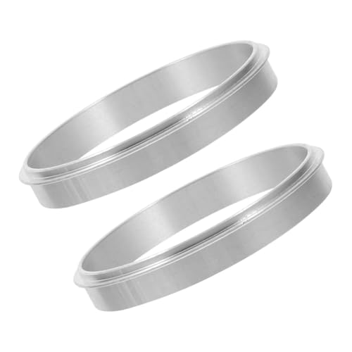 ELAYARD 2 Stück Aluminium Cup Sealer Ringe Automatische Dichtungsringe für Milchtee und Getränke Kompatibel mit Tee Becher Verschließmaschinen Installieren und Lecksicher Wiederverwendbar von ELAYARD