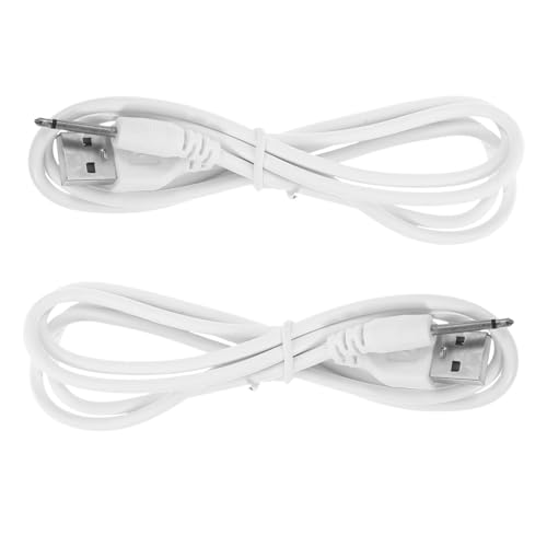 ELAYARD 2 Stück Dc Ladekabel USB zu Dc Stromkabel USB Ladeadapter Ersatzkabel für Kleine Geräte Wie Schreibtischlampen Ventilatoren und Router Energiesparend und Sicher von ELAYARD