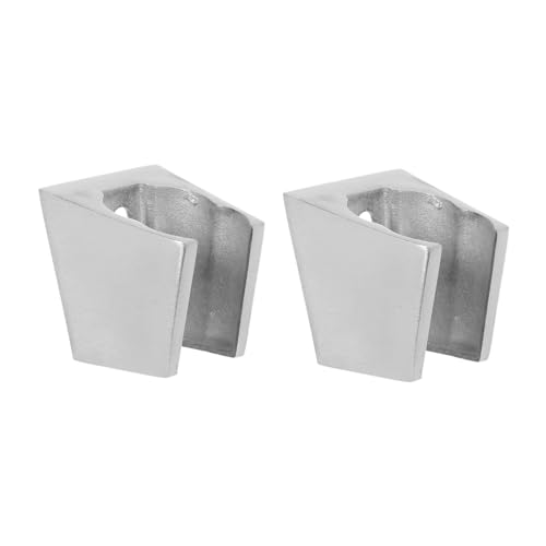 ELAYARD 2 Stück Edelstahl Handbrause Halter Wandmontage Duschkopfhalterung Einfach Installation Platzsparend Badezimmer Zubehör ELAYARD 2 Stück Edelstahl Handbrause Halter Wandmontage Duschkopfhalterung Einfach Installation Platzsparend Badezimmer Zubehör von ELAYARD