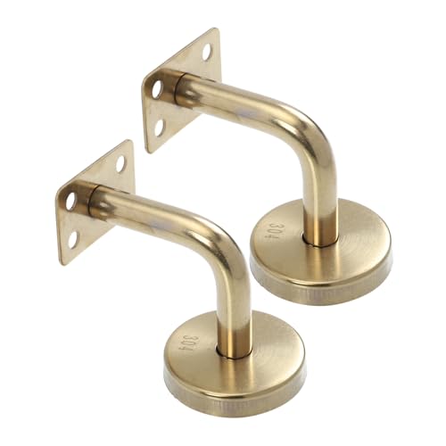 ELAYARD 2 Stück Edelstahl Handlaufhalterung Wandmontiert Banister Rail Support Robust Modern Für Treppen Geländer Befestigung ELAYARD 2 Stück Edelstahl Handlaufhalterung Wandmontiert Banister Rail Support Robust Modern Für Treppen Geländer Befestigung von ELAYARD