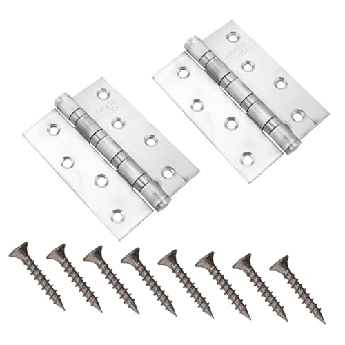 ELAYARD 2 Stück Edelstahl Türscharnier Teiliges Rostfrei Robust und Langlebig Einfach zu Montieren Geeignet für Küchenschränke und Zimmertüren Geräuscharm Laufend Kompakt und Vielseitig ELAYARD 2 Stück Edelstahl Türscharnier Teiliges Rostfrei Robust und Langlebig Einfach zu Montieren Geeignet für Küchenschränke und Zimmertüren Geräuscharm Laufend Kompakt und Vielseitig von ELAYARD