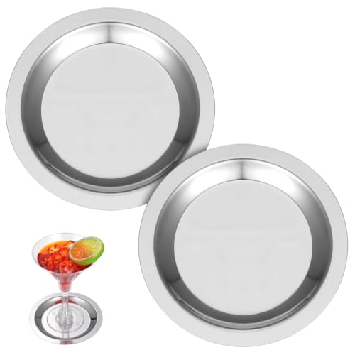 ELAYARD 2 Stück Edelstahl Weinflaschenuntersetzer Rundes Hitzebeständiges Rutschfestes Weinkorken Pad Multifunktional als Teekannen und Weinglasuntersetzer für Esstisch und Haushalt ELAYARD 2 Stück Edelstahl Weinflaschenuntersetzer Rundes Hitzebeständiges Rutschfestes Weinkorken Pad Multifunktional als Teekannen und Weinglasuntersetzer für Esstisch und Haushalt von ELAYARD