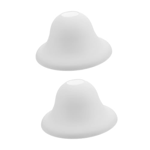 ELAYARD 2 Stück Kleine Lampenschirme aus Kunststoff im Hut design Staub Insektenschutz Stilvolle Home Lighting Dekoration Installieren Passend für Lochdurchmesser ELAYARD 2 Stück Kleine Lampenschirme aus Kunststoff im Hut design Staub Insektenschutz Stilvolle Home Lighting Dekoration Installieren Passend für Lochdurchmesser von ELAYARD