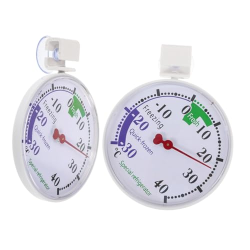 ELAYARD 2 Stück Kompaktes Kühlschrankthermometer Präzise Temperaturanzeige für Gefrierschrank und Kühlbox Tragbar für Haushalt und Gewerbenutzung Geeignet für Medizin und ELAYARD 2 Stück Kompaktes Kühlschrankthermometer Präzise Temperaturanzeige für Gefrierschrank und Kühlbox Tragbar für Haushalt und Gewerbenutzung Geeignet für Medizin und von ELAYARD