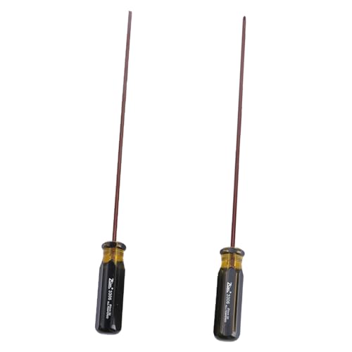 ELAYARD 2 Stück Magnetischer Schraubendreher Teilig mit Kreuz und Schlitzkopf Langlebig Verschleißfest Vielseitig für Elektronik Haushalt Uhren und DIY Reparaturen Geeignet von ELAYARD