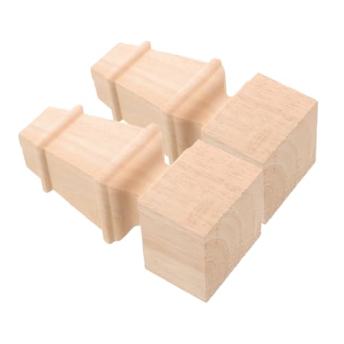 ELAYARD 2 Stück Massive Holz Möbelfüße Robuste Runde Tisch und Schrankbeine Naturbelassenem Einfache Montage Eleganter Skandinavischer Stil für Sofa Kommode Bett und Wohnzimmermöbel ELAYARD 2 Stück Massive Holz Möbelfüße Robuste Runde Tisch und Schrankbeine Naturbelassenem Einfache Montage Eleganter Skandinavischer Stil für Sofa Kommode Bett und Wohnzimmermöbel von ELAYARD