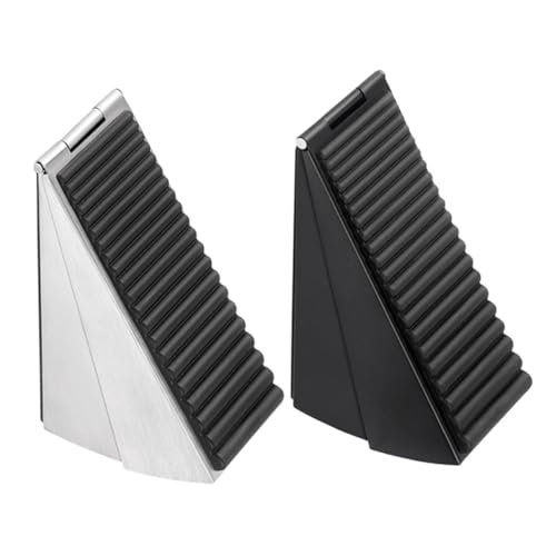 ELAYARD 2 Stück Moderner Türstopper Keil für Boden Rutschfester Gummi Schwere Ausführung ohne Bohren Winddicht Geeignet für Küche Schlafzimmer Bad Stilvolles Design Einfach zu ELAYARD 2 Stück Moderner Türstopper Keil für Boden Rutschfester Gummi Schwere Ausführung ohne Bohren Winddicht Geeignet für Küche Schlafzimmer Bad Stilvolles Design Einfach zu von ELAYARD
