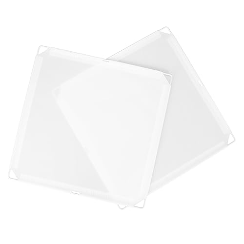 ELAYARD 2 Stück Modularer Kleiderschrank Organizer Teilig Tragbare Wandregal Zubehörteile für Effektive Aufbewahrung Kompatibel mit Meisten Schränken und aus Langlebigem Gefertigt von ELAYARD