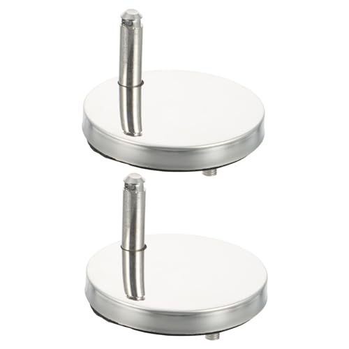 ELAYARD 2 Stück Robustes Schraubenset Toilettensitzbefestigungen Toilette Sitz Scharnierbolzen Einfache Montage Langlebige Toilet Repair Schrauben Geeignet für Standard WC Sitz von ELAYARD