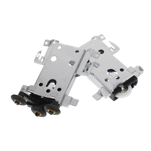 ELAYARD 2 Stück Schiebetürrollen für Kleiderschrank Türen Geräuscharm Einfache Montage Komplett mit Oberen und Unteren Langlebiges Material für Schiebeschrank Türschienen ELAYARD 2 Stück Schiebetürrollen für Kleiderschrank Türen Geräuscharm Einfache Montage Komplett mit Oberen und Unteren Langlebiges Material für Schiebeschrank Türschienen von ELAYARD