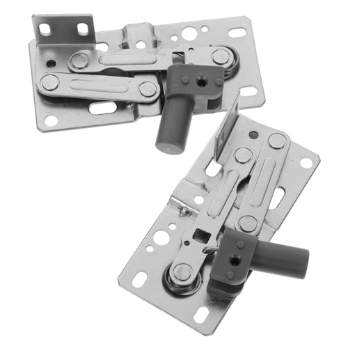 ELAYARD 2 Stück Soft Close Möbel Scharniere Klappenscharnier mit Dämpfer für Schuhschrank und Küchenschrank Sanftes Schließen Einfache Montage Versteckte Schranktür Beschläge von ELAYARD