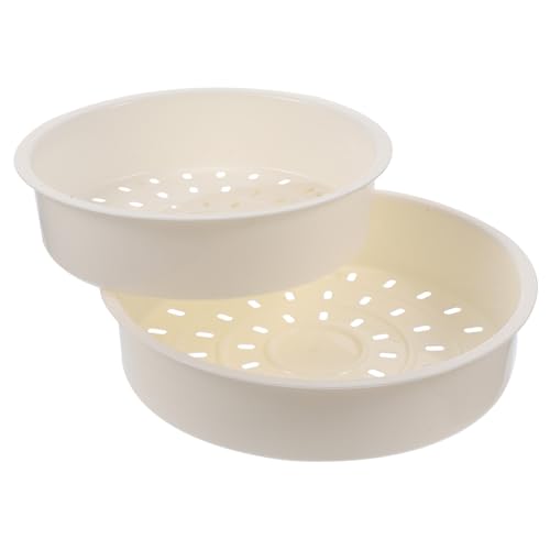 ELAYARD 2 Stück Teiliges Dampfgarer Hitzebeständigem Kunststoff für Haushalts dampfgarer Lebensmittelecht Geruchsneutral Einfach zu Reinigen Sicher für Gesundes Kochen ELAYARD 2 Stück Teiliges Dampfgarer Hitzebeständigem Kunststoff für Haushalts dampfgarer Lebensmittelecht Geruchsneutral Einfach zu Reinigen Sicher für Gesundes Kochen von ELAYARD
