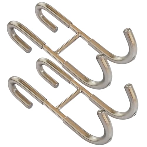 ELAYARD 2 Stück Teiliges Edelstahl S haken Rostfrei Kratzfest Praktische Handtuchhalter für Badezimmer Glastür Platzsparend Vielseitig für Küche Bad Wohnzimmer Hotel und Büro Geeignet ELAYARD 2 Stück Teiliges Edelstahl S haken Rostfrei Kratzfest Praktische Handtuchhalter für Badezimmer Glastür Platzsparend Vielseitig für Küche Bad Wohnzimmer Hotel und Büro Geeignet von ELAYARD