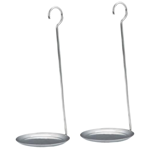 ELAYARD 2 Stück Teiliges Flaches Bratlöffel aus Edelstahl Langlebig und Rostfrei mit Metallgriff Leicht und Einfach zu Reinigen für Küchenhelfer und Flaches Braten von Snacks und ELAYARD 2 Stück Teiliges Flaches Bratlöffel aus Edelstahl Langlebig und Rostfrei mit Metallgriff Leicht und Einfach zu Reinigen für Küchenhelfer und Flaches Braten von Snacks und von ELAYARD
