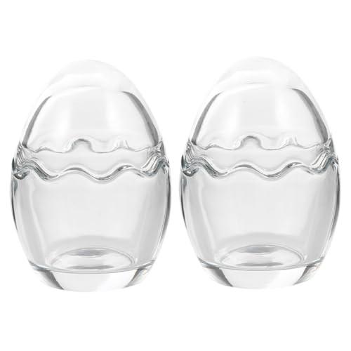 ELAYARD 2 Stück Teiliges Kleine Glasschalen für Dessert aus Hitzebeständigem Glas Vielseitige Pudding Kuchenmould Cups Leicht Langlebig Praktisch für Joghurt und Süßspeisen von ELAYARD