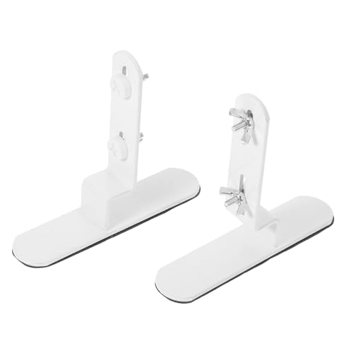 ELAYARD 2 Stück Teiliges Metall-pegboard-wandhalterung mit Flexibler Höhen Winkelverstellung Werkzeugfreie Montage Stabiler Desktop Wandhalter für Büro Werkstatt Küche Weiß ELAYARD 2 Stück Teiliges Metall-pegboard-wandhalterung mit Flexibler Höhen Winkelverstellung Werkzeugfreie Montage Stabiler Desktop Wandhalter für Büro Werkstatt Küche Weiß von ELAYARD