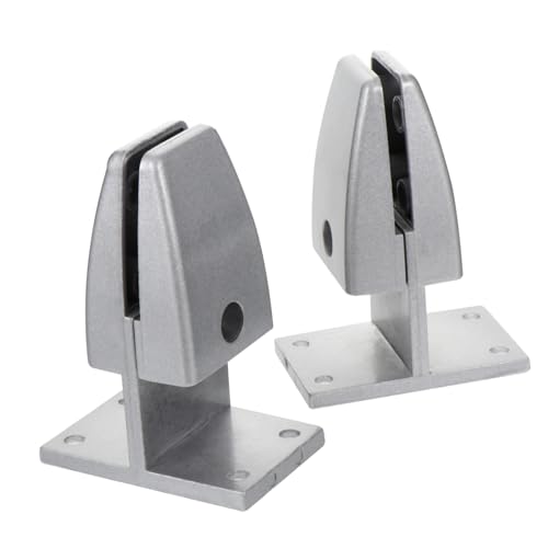 ELAYARD 2 Stück Teiliges T förmiges Schreibtisch trennwandklemme Stabile Glas Möbelteilerhalterung Rutschfeste Büro desk partition clips für Private Arbeitsbereiche Silberfarben ELAYARD 2 Stück Teiliges T förmiges Schreibtisch trennwandklemme Stabile Glas Möbelteilerhalterung Rutschfeste Büro desk partition clips für Private Arbeitsbereiche Silberfarben von ELAYARD