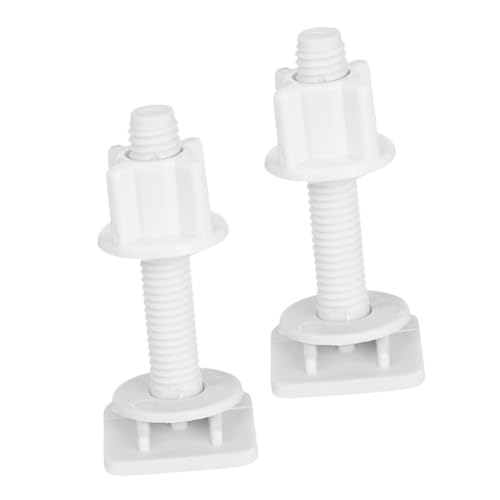 ELAYARD 2 Stück Toilettensitz Schrauben Set Befestigungsschrauben für Wc Sitz Scharniere Schnell und Werkzeuglos Installierbar Geräusch Wackelschutz Langlebig und Rostbeständig ELAYARD 2 Stück Toilettensitz Schrauben Set Befestigungsschrauben für Wc Sitz Scharniere Schnell und Werkzeuglos Installierbar Geräusch Wackelschutz Langlebig und Rostbeständig von ELAYARD