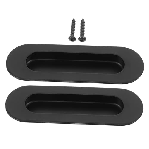 ELAYARD 2 Stück Unsichtbarer Flush Pull Griff für Schiebetür Kleiderschrank Bündig Eingelassener Möbelschubladengriff Platzsparend Modernes Design für Kleine Räume ELAYARD 2 Stück Unsichtbarer Flush Pull Griff für Schiebetür Kleiderschrank Bündig Eingelassener Möbelschubladengriff Platzsparend Modernes Design für Kleine Räume von ELAYARD