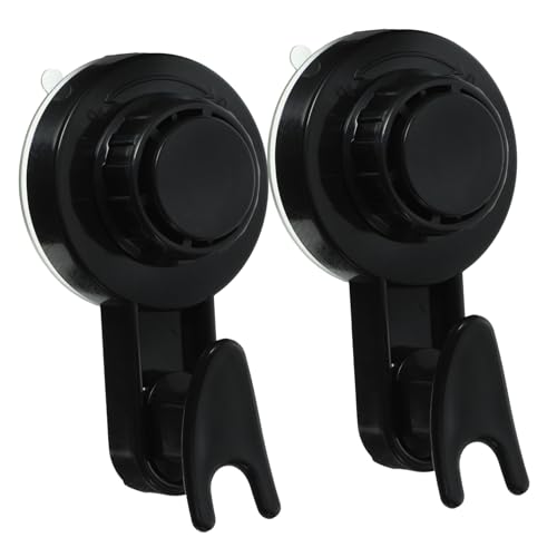 ELAYARD 2 Stück Verstellbare Saugnapf Haken Bohrfreie Vakuum Wandhaken für Badezimmer und Küche Stark Tragfähig Wiederverwendbare Duschhaken ohne Bohren Schwarz ELAYARD 2 Stück Verstellbare Saugnapf Haken Bohrfreie Vakuum Wandhaken für Badezimmer und Küche Stark Tragfähig Wiederverwendbare Duschhaken ohne Bohren Schwarz von ELAYARD