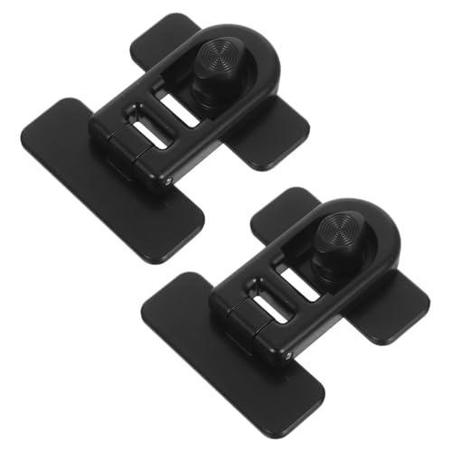 ELAYARD 2 Stücke Sicherheits-schloss für Kühlschrank und Schrank Fingerfreundlicher Robuster Kindersicherungsschutz Einfache Montage Zuverlässiger Schutz für Haushalte von ELAYARD