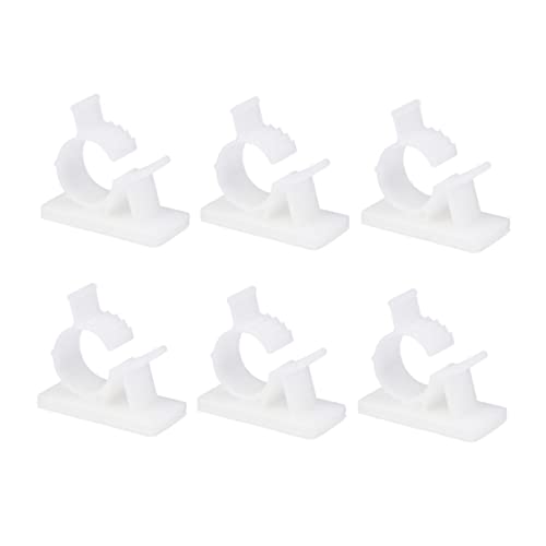 ELAYARD 20 Stück Selbstklebende Kabelclips Verstellbare Drahtklemmen für Kabelmanagement Organisierer für Kabel und Drähte für PC Tv und Zuhause Weiß ELAYARD 20 Stück Selbstklebende Kabelclips Verstellbare Drahtklemmen für Kabelmanagement Organisierer für Kabel und Drähte für PC Tv und Zuhause Weiß von ELAYARD