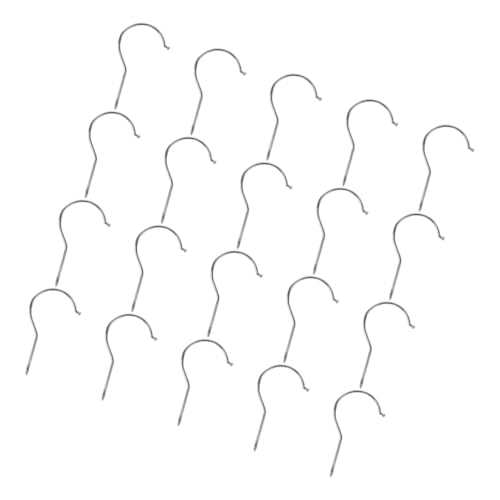 ELAYARD 20 Stück Teiliges Hosenbügel Clips mit Verstärktem Langem Rundem Chromhaken Schonend für Kleidung Kompatibel mit Verschiedenen Kleiderbügeln für Haushalt Ladeneinsatz ELAYARD 20 Stück Teiliges Hosenbügel Clips mit Verstärktem Langem Rundem Chromhaken Schonend für Kleidung Kompatibel mit Verschiedenen Kleiderbügeln für Haushalt Ladeneinsatz von ELAYARD