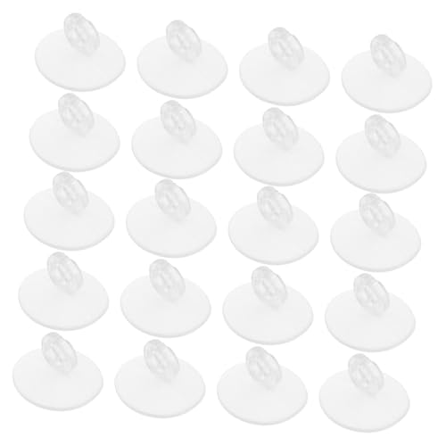 ELAYARD 20 Stück Teiliges Saugnapf Sauerstoffschläuche Aquarium Kompakte Halterung für Luftschlauch Fixierung Platzsparend Sicher für Fischtank Praktisches Zubehör für Sauerstoffpumpe von ELAYARD
