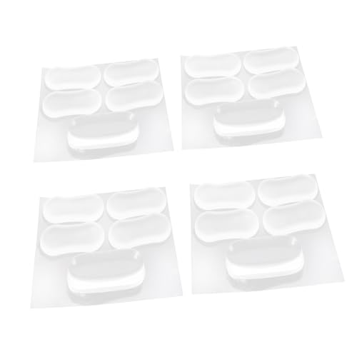 ELAYARD 20 Stück Teiliges Transparente Toilettensitz dämpfer Stoßdämpfend und Erhöhend Langlebige Möbel Wc sitz aufsatz dämpfer für Badezimmerzubehör ELAYARD 20 Stück Teiliges Transparente Toilettensitz dämpfer Stoßdämpfend und Erhöhend Langlebige Möbel Wc sitz aufsatz dämpfer für Badezimmerzubehör von ELAYARD