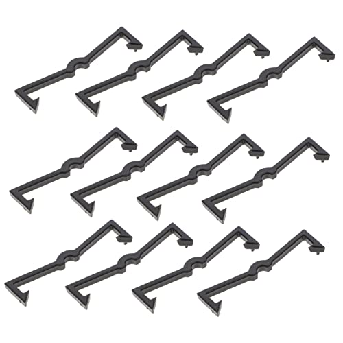 ELAYARD 200 Stück Teiliges Pegboard Haken Fixierset Kunststoff Peg Locks für Lochwand Haken Organizer Zubehör Einfache Montage Rutschfest Langlebig Schwarz Geeignet für Werkstatt und ELAYARD 200 Stück Teiliges Pegboard Haken Fixierset Kunststoff Peg Locks für Lochwand Haken Organizer Zubehör Einfache Montage Rutschfest Langlebig Schwarz Geeignet für Werkstatt und von ELAYARD