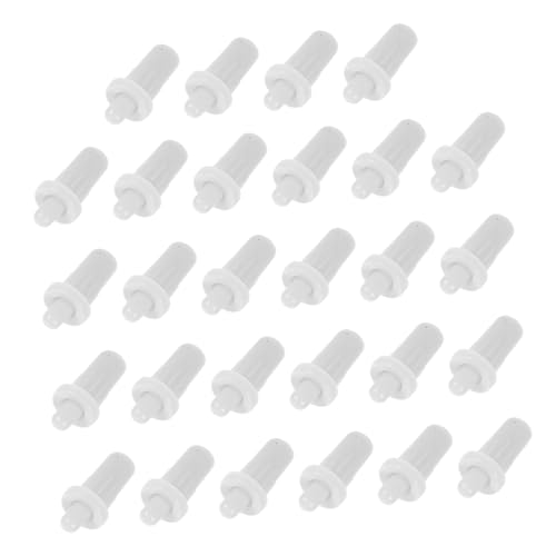 ELAYARD 28 Stück Teiliges Reparaturstifte für Schranktüren Federbelastete Kunststoff dämpferpins Langlebige Ersatzstifte für Küchen Möbeltüren Einfache Montage Weiß Vielseitig Einsetzbar von ELAYARD