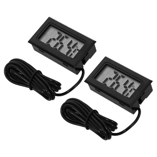 ELAYARD 2Stücke Digitales Thermometer für Aquarien und Kühlschränke Präzise Innentemperaturmessung mit LCD Display für Verschiedene Anwendungsbereiche ELAYARD 2Stücke Digitales Thermometer für Aquarien und Kühlschränke Präzise Innentemperaturmessung mit LCD Display für Verschiedene Anwendungsbereiche von ELAYARD