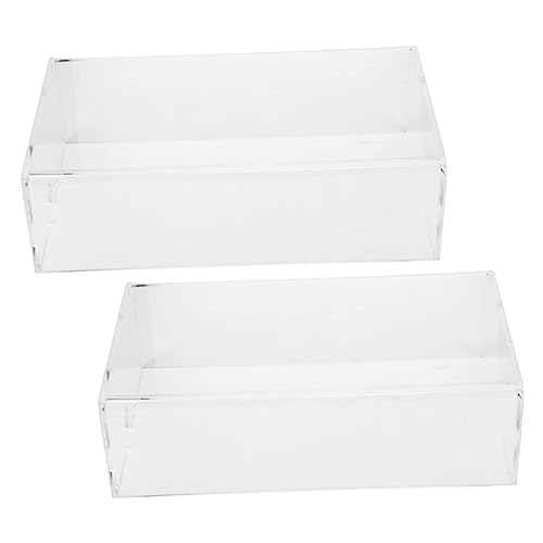ELAYARD 2stücke Acryl-mausabdeckung Transparente Mausprotektoren Wasserschutz Für Pc Und Laptop Abnehmbar Und Waschbar Für Täglichen Gebrauch von ELAYARD