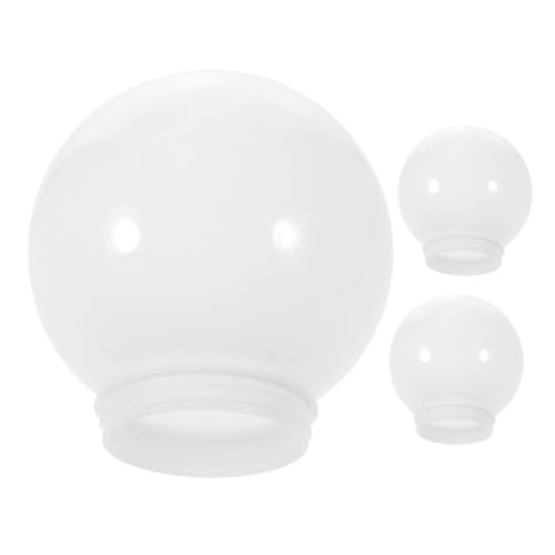 ELAYARD 3 Stück Acryl Kugel Lampenschirme Gewindemontage Öffnung Lichtschutz für Wohnzimmer Schlafzimmer Esszimmer und Außenbeleuchtung ELAYARD 3 Stück Acryl Kugel Lampenschirme Gewindemontage Öffnung Lichtschutz für Wohnzimmer Schlafzimmer Esszimmer und Außenbeleuchtung von ELAYARD