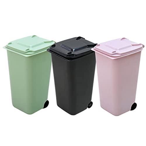 ELAYARD 3 Stück Mini Tischabfalleimer Teiliges Kompakter Schreibtischmülleimer ohne Deckel Multifunktionaler Desktop Abfallbehälter Schwarz Grün für Büro Zuhause Praktisch und Geruchsfrei ELAYARD 3 Stück Mini Tischabfalleimer Teiliges Kompakter Schreibtischmülleimer ohne Deckel Multifunktionaler Desktop Abfallbehälter Schwarz Grün für Büro Zuhause Praktisch und Geruchsfrei von ELAYARD