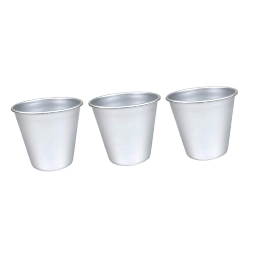 ELAYARD 3 Stück Teiliges Backform aus Aluminiumlegierung Antihaftbeschichtete Runde Dessert und Muffinformen Wiederverwendbare Kuchen und Puddingmuffinförmchen für DIY Backen zu Hause ELAYARD 3 Stück Teiliges Backform aus Aluminiumlegierung Antihaftbeschichtete Runde Dessert und Muffinformen Wiederverwendbare Kuchen und Puddingmuffinförmchen für DIY Backen zu Hause von ELAYARD