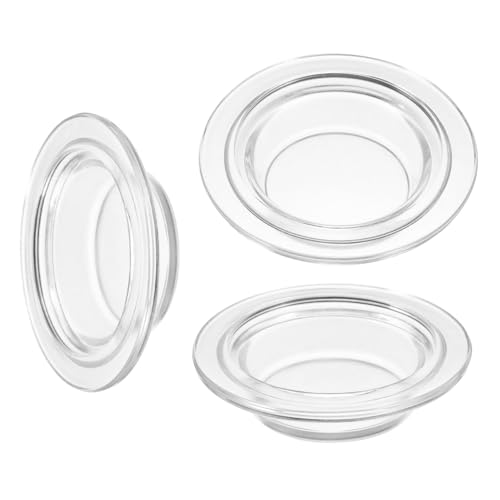 ELAYARD 3 Stück Teiliges Ersatz Glas Schale für Wachsschmelzer Tiefe Form Spill Wiederverwendbar Kompatibel mit Meisten Duftlampen Einfach zu Reinigen Vielseitig für Aromatherapie und ELAYARD 3 Stück Teiliges Ersatz Glas Schale für Wachsschmelzer Tiefe Form Spill Wiederverwendbar Kompatibel mit Meisten Duftlampen Einfach zu Reinigen Vielseitig für Aromatherapie und von ELAYARD