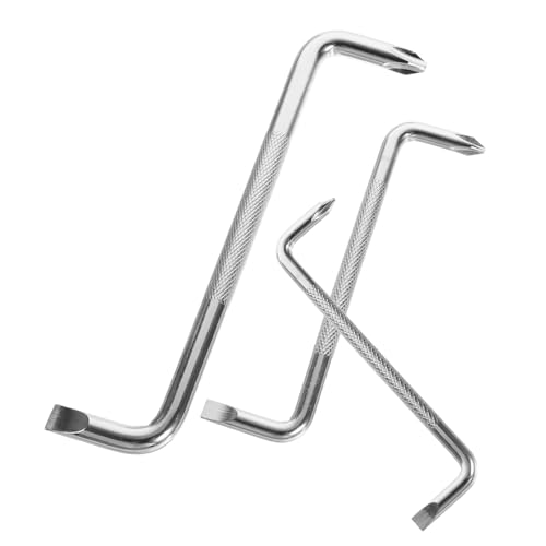 ELAYARD 3 Stück Teiliges Z förmiges Schraubendreher Doppelseitigen Spitzen Abgewinkelt für Enge Räume Ergonomischer Kurzgriff für Komfortables Arbeiten bei Elektronik Möbelmontage ELAYARD 3 Stück Teiliges Z förmiges Schraubendreher Doppelseitigen Spitzen Abgewinkelt für Enge Räume Ergonomischer Kurzgriff für Komfortables Arbeiten bei Elektronik Möbelmontage von ELAYARD